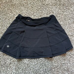 Lululemon black tennis skirt